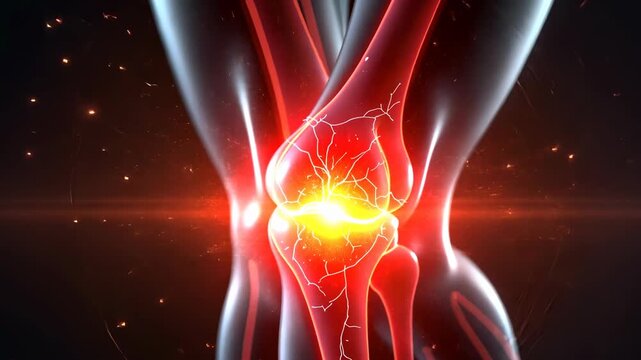 pain knee, joint disorder, cartilage damage. Joint health. Cartilage deterioration affects movement ease. Joint inflammation leads to severe pain. Bone friction causes discomfort increase.