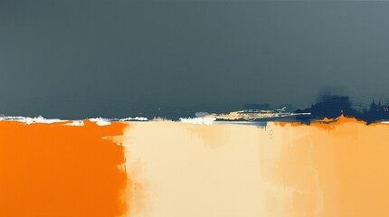 Abstract background with Warm and Cool Tones