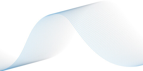 "Minimal abstract wave background with smooth blue curved lines on a white backdrop. Perfect for presentations, technology themes, corporate designs, and modern graphic compositions"