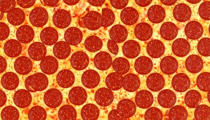 Close-up pizza topping