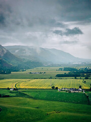 View at Stirling and Forth RIver - Scotland
