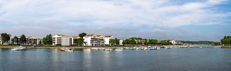 Fototapeta premium Saint-Jean-de-Luz, Nouvelle-Aquitaine, Pyrenees-Atlantiques, France, Europe