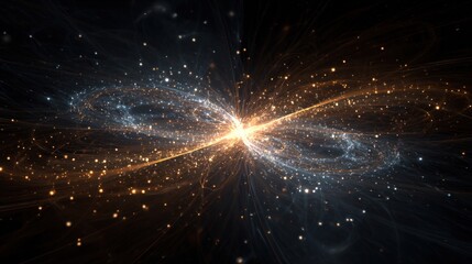 Obraz premium Abstract cosmic explosion (1)