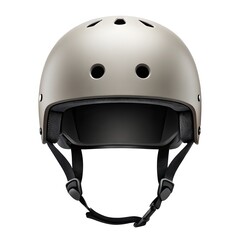 Fototapeta premium Protective Safety Helmet With Chin Strap For Cycling Skateboarding Roller Skating Outdoor Sports Gear Head Protection Equipment Durable