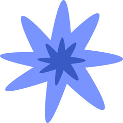 Obraz premium Abstract Starburst Shape