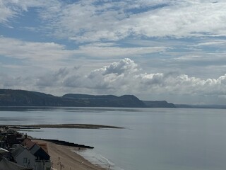 Jurassic coast Lyme Regis Dorset England 