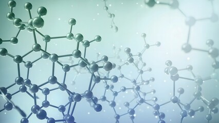 Molecular structure network molecule atomic