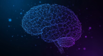 Fototapeta premium AI Development Brain