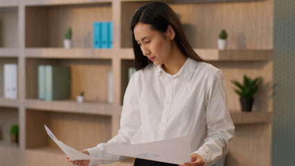 Professional Asian Japanese businesswoman female girl Korean Chinese business woman office worker...