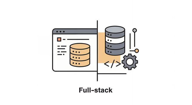 Backend Frontend Integration Graphic
