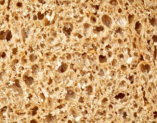 Close-up view of a sliced loaf of bread