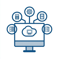 Digital asset management system, cloud based, and organized, this design evokes feeling of control and efficiency in viewer