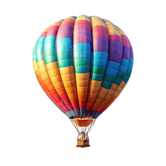 Naklejka premium Colorful hot air balloon (1)