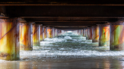 Under the Pier – Mustang Island, Texas