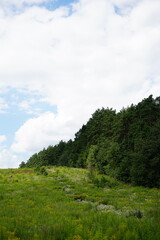 Obraz premium clouds over the mountains