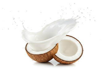 Coconut Milk Splash: Creamy Delight