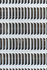 Industrial Air conditioner parts close up