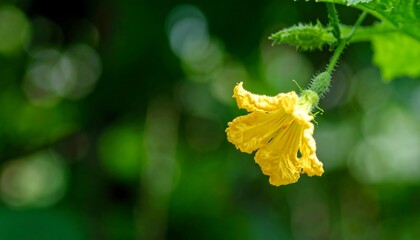 Close-up of a vibrant yellow flower