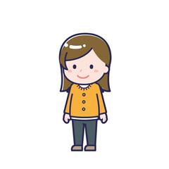 私服の大人／ななめ／女性 09