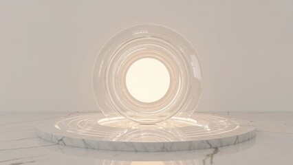 Obraz premium white candle holder