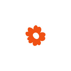 Flower graphic design vector illustration