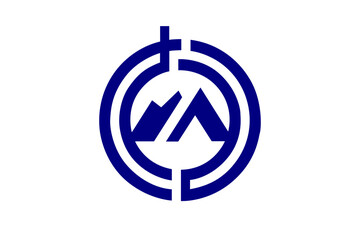 Flag of Kawara Fukuoka, Japan, Flag background, EPS10. Vector illustration