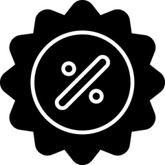 Obraz premium Percentage Icon