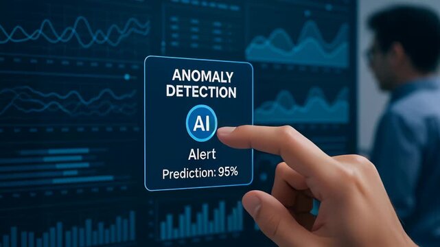 AI software developer collaboration enhances anomaly detection alert systems with advanced prediction technology improving data security and decision