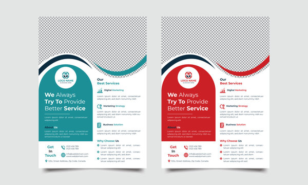 Corporate Business Flyer Template