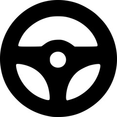 Car Steering Wheel Icon