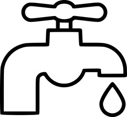  Dripping Faucet Water Icon