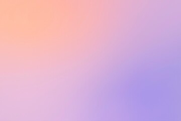 Fototapeta premium Dreamy pastel gradient background in peach, pink, and lavender evokes calm and serenity for creative projects
