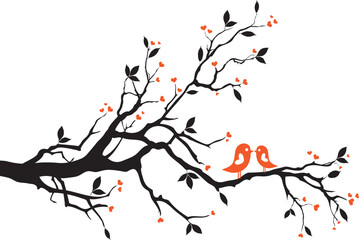 sketch vector illustration silhouette image design icon logo symbol tree plant hanging full of leaves artistic unique abstract modern classic vintage ethnic traditional floral natural