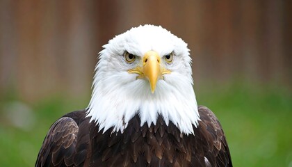 Obraz premium Close-up of an eagle's face