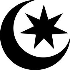 star icon on metal button