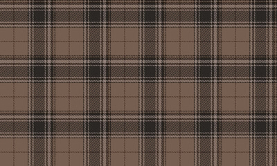 Seamless plaid pattern, brown, cream, looks warm and classic, suitable for fashion design such as skirts, pants or dresses, adding a simple and stylish look to every look.