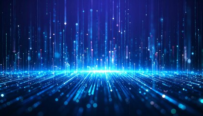 Abstract digital flow of data