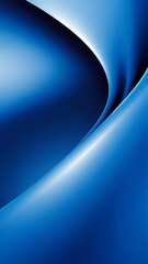 Smooth abstract background with curved flowing blue shapes and soft light gradients in vertical composition. Abstract design concept
