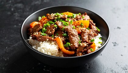 Korean Beef Bulgogi BBQ with Sesame Seeds 
