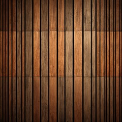 A wooden plank wall texture, showcasing vertical grain and natural wood tones. The intricate details and rich colors create an appealing background