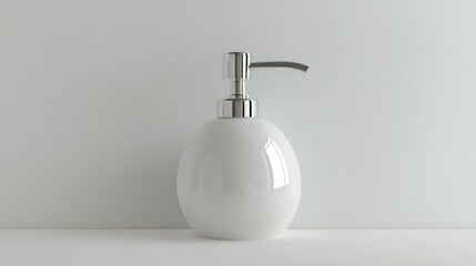 3D render of a soap dispenser on white background