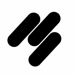 Abstract Digital Stripes: Modern Technology or Data Flow Icon