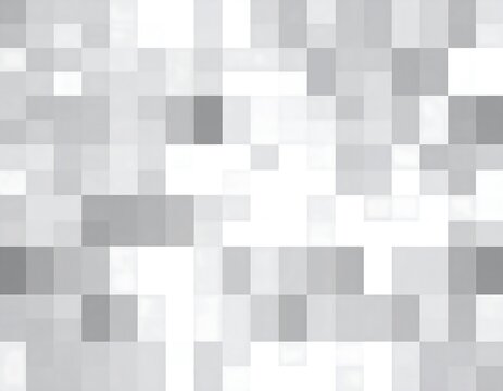 Abstract pixelated grayscale pattern