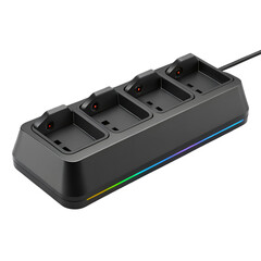 Fototapeta premium charger for battery isolated on white