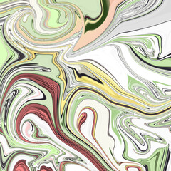 Abstract green swirl art with fluid curves, fresh tones, and organic motion, creating a vibrant textured modern background. Golden keywords: abstract, green, swirl, organic, vibrant