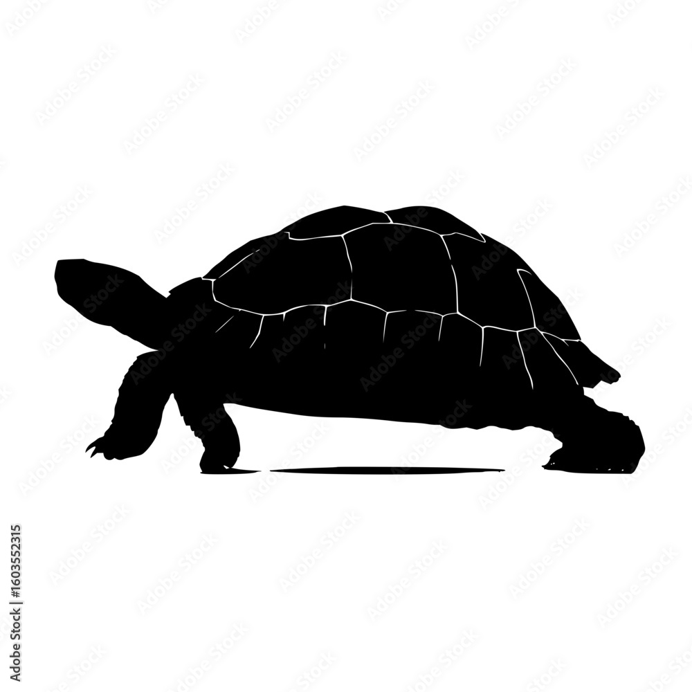Poster robotic turtle vector illustration for tech enthusiasts and ai developers showcasing innovation and 