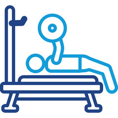 Bench Strength line color icon