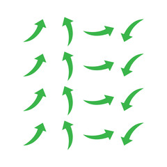 set of arrows icons
