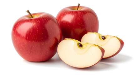 Crisp red apples, ready for healthy snacking and vibrant recipes, perfect for back to school promotions or wellness campaigns, showcasing fresh produce and clean eating