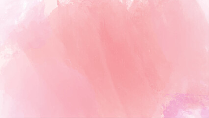 Pink watercolor background with copyspace for your design. vector.